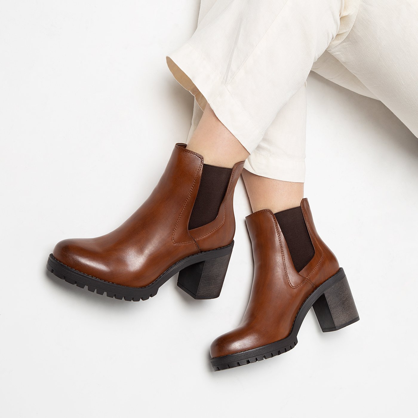 Ankle Boots With Heel