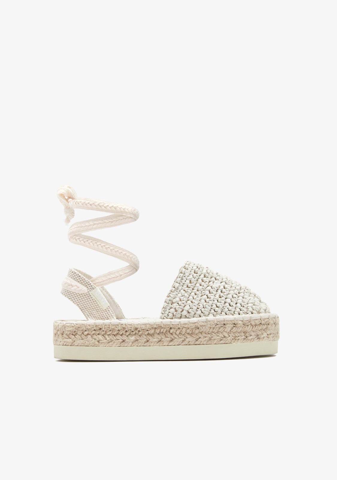 Beige Straps Espadrilles