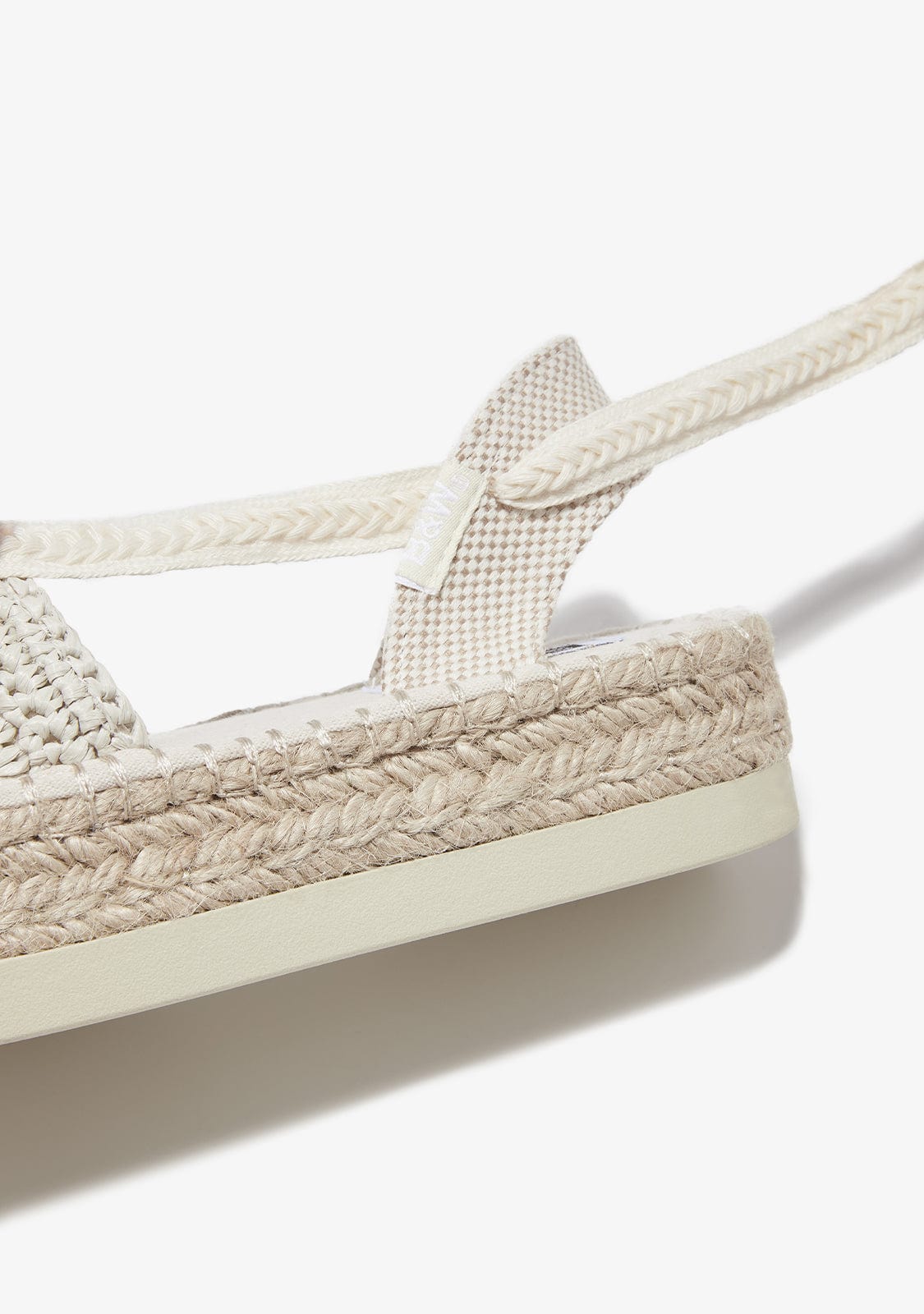 Beige Straps Espadrilles