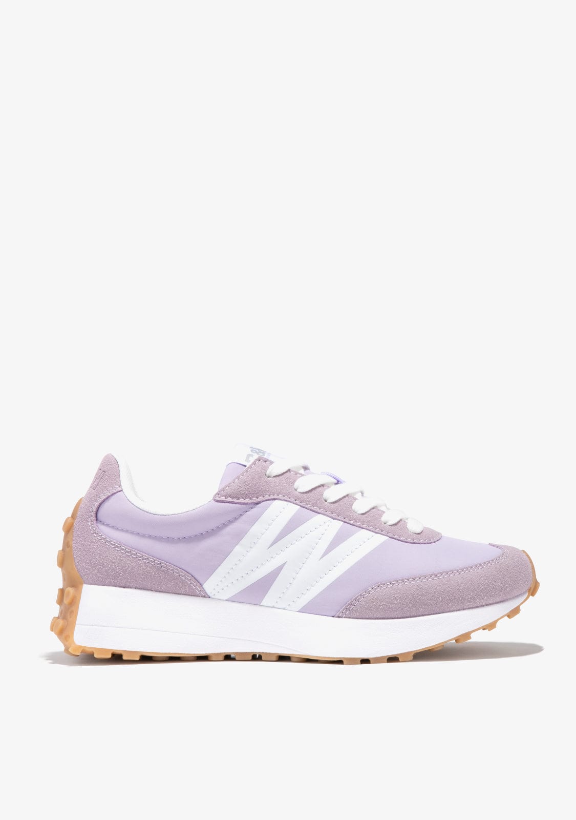 Lavender Logo Sneakers