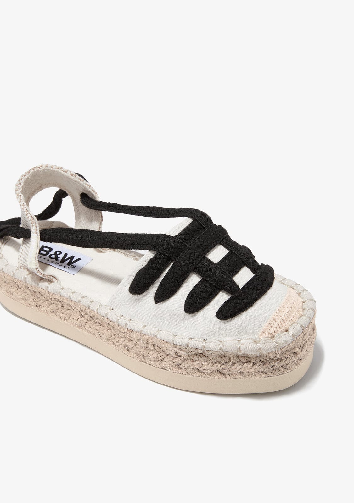 Off White Straps Espadrilles