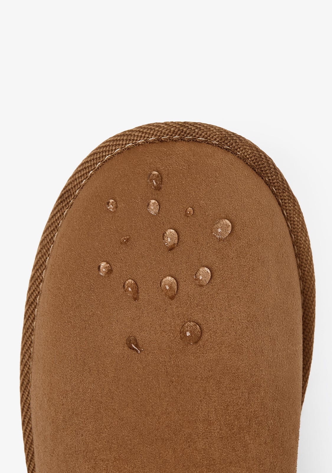 Tan Bow Fur Australian Boots Water Repellent