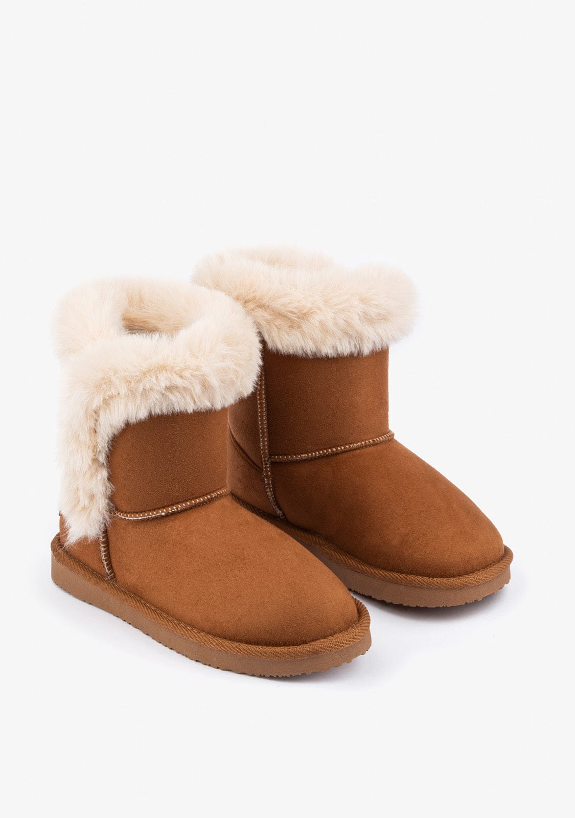 Tan Fur Australian Boots