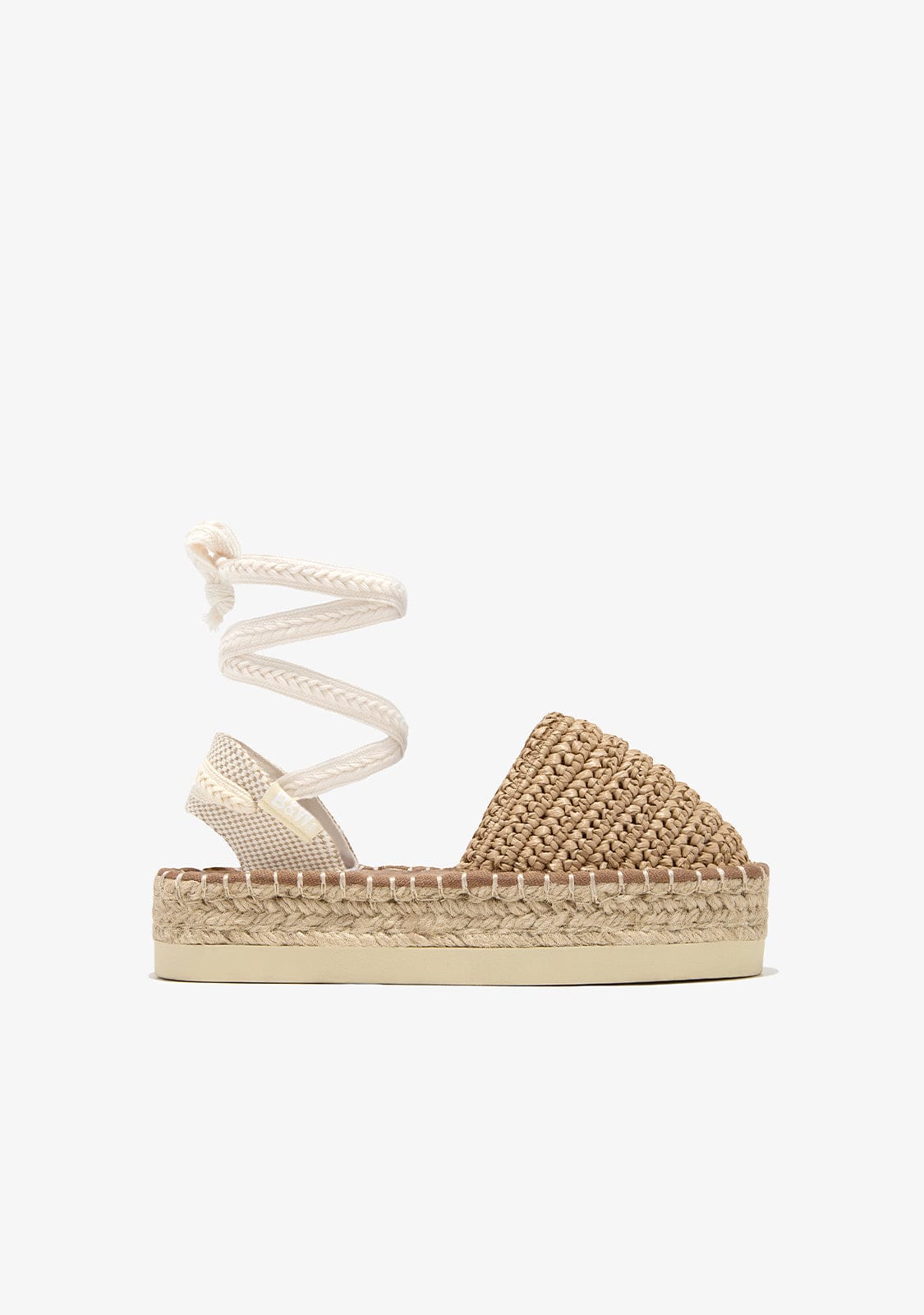 Tan Straps Espadrilles