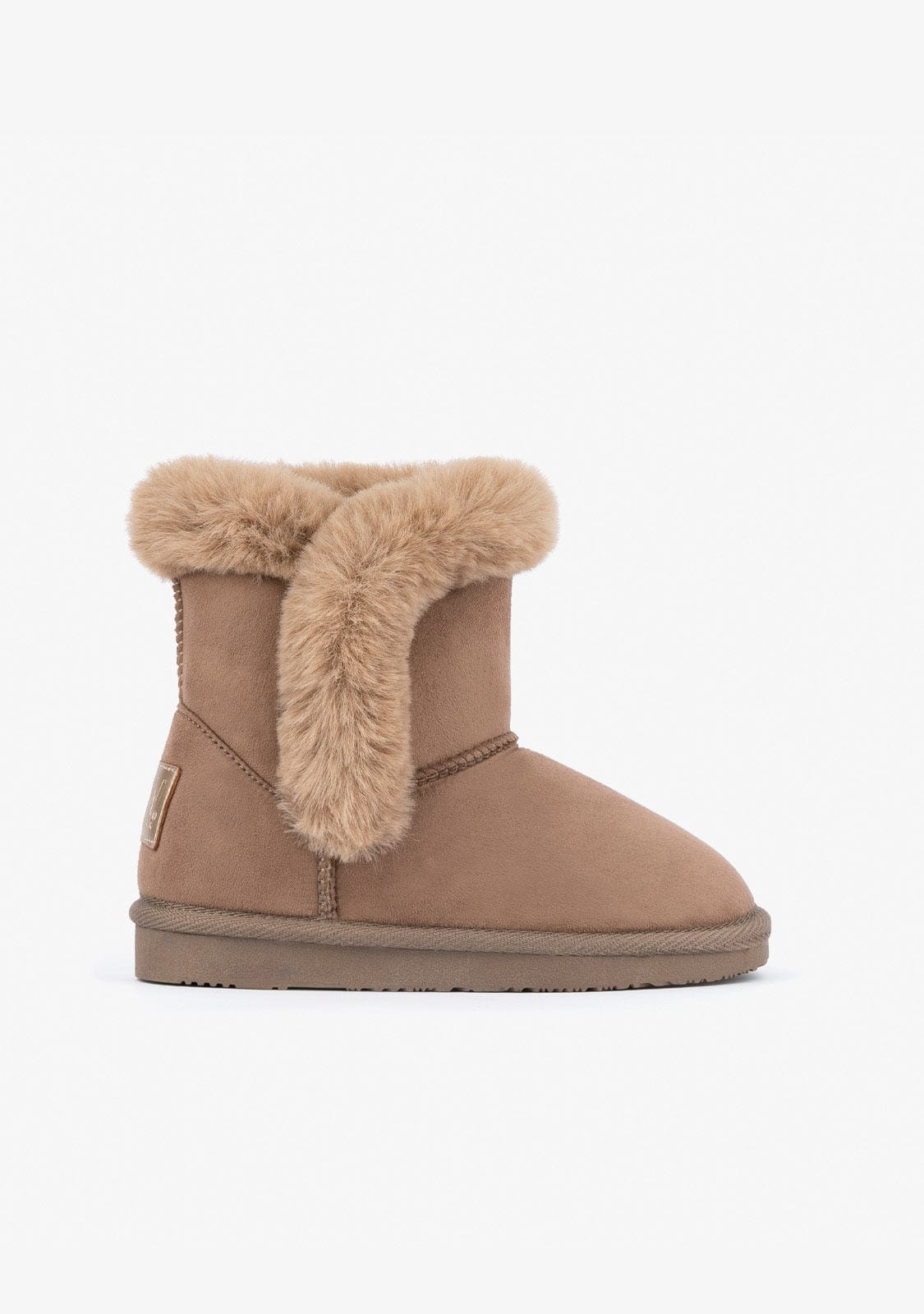 Taupe Fur Australian Boots