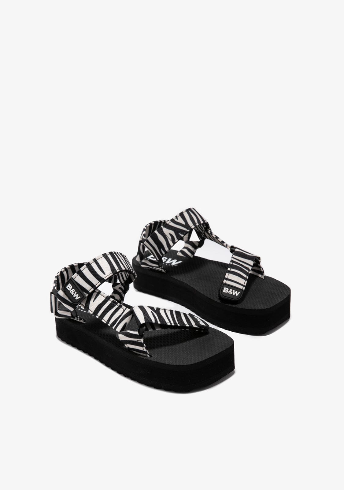 Zebra Platform Sandals Zebra Platform Sandals