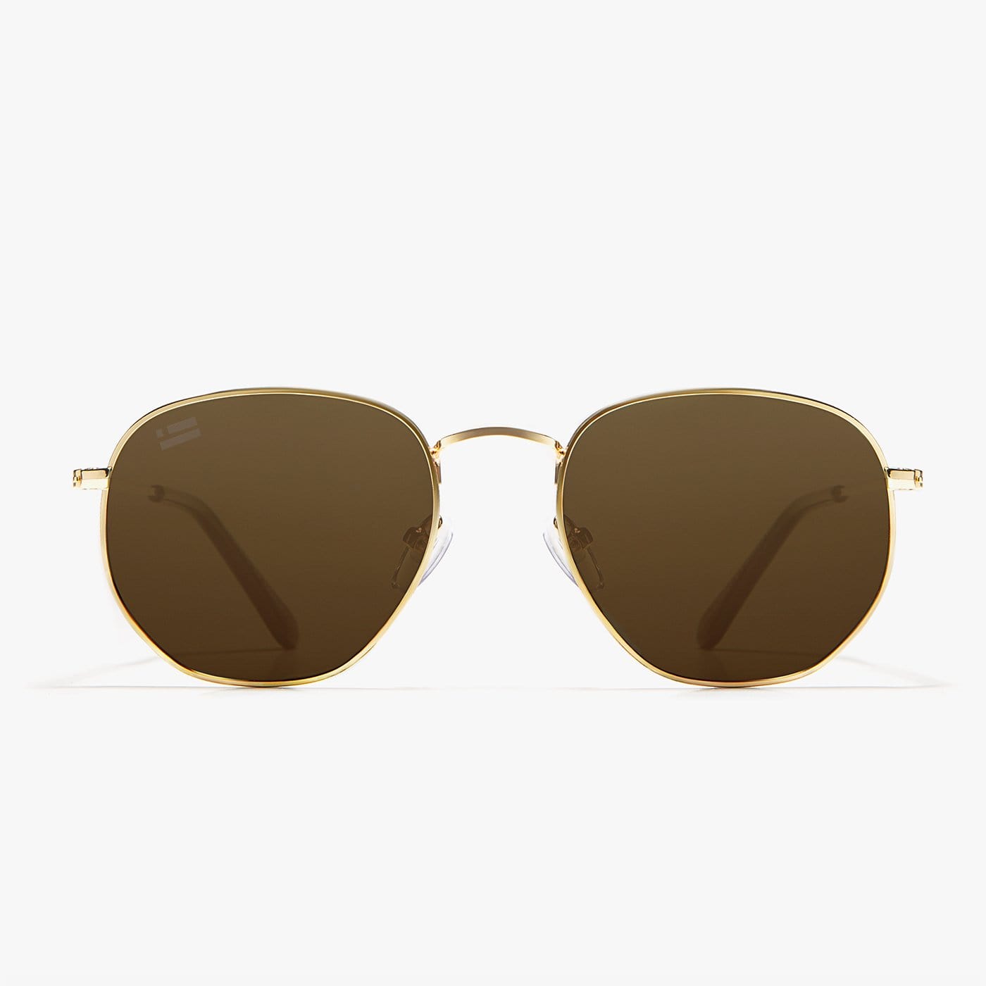 Classic Hexagon Gold / Brown
