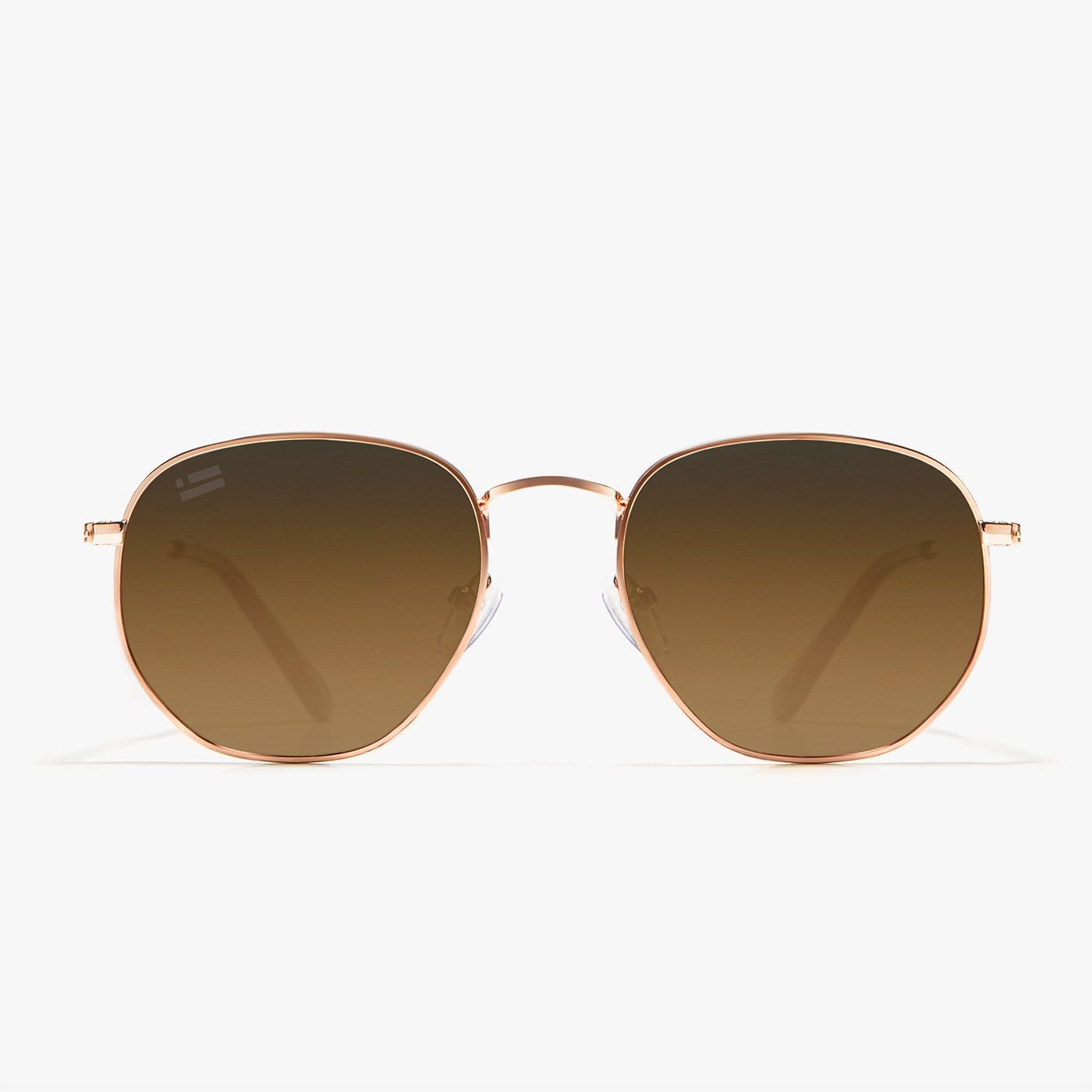 Classic Hexagon Rose Gold / Grad Brown
