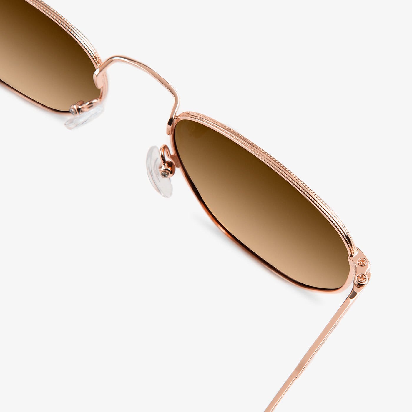 Classic Hexagon Rose Gold / Grad Brown