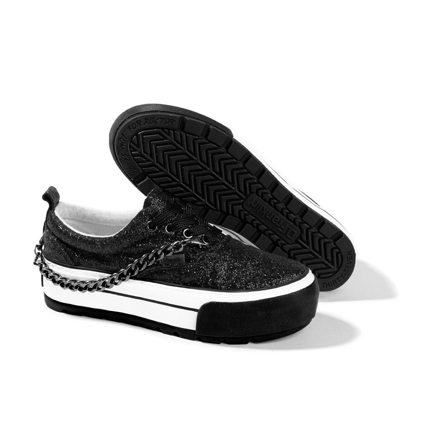 Eclipse Platform Glitter Black