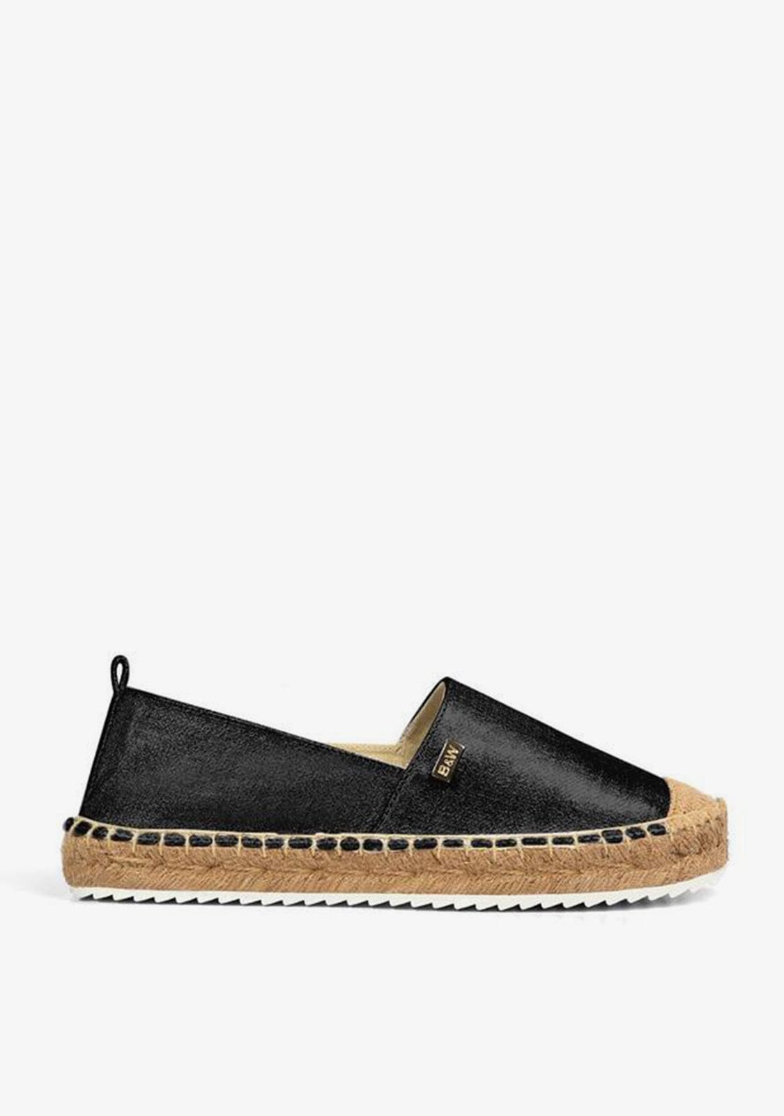 Espadrilles Creta Metal Black