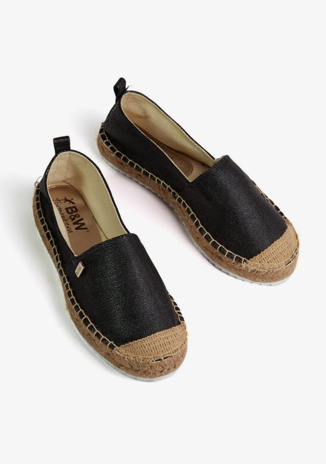 Espadrilles Creta Metal Black