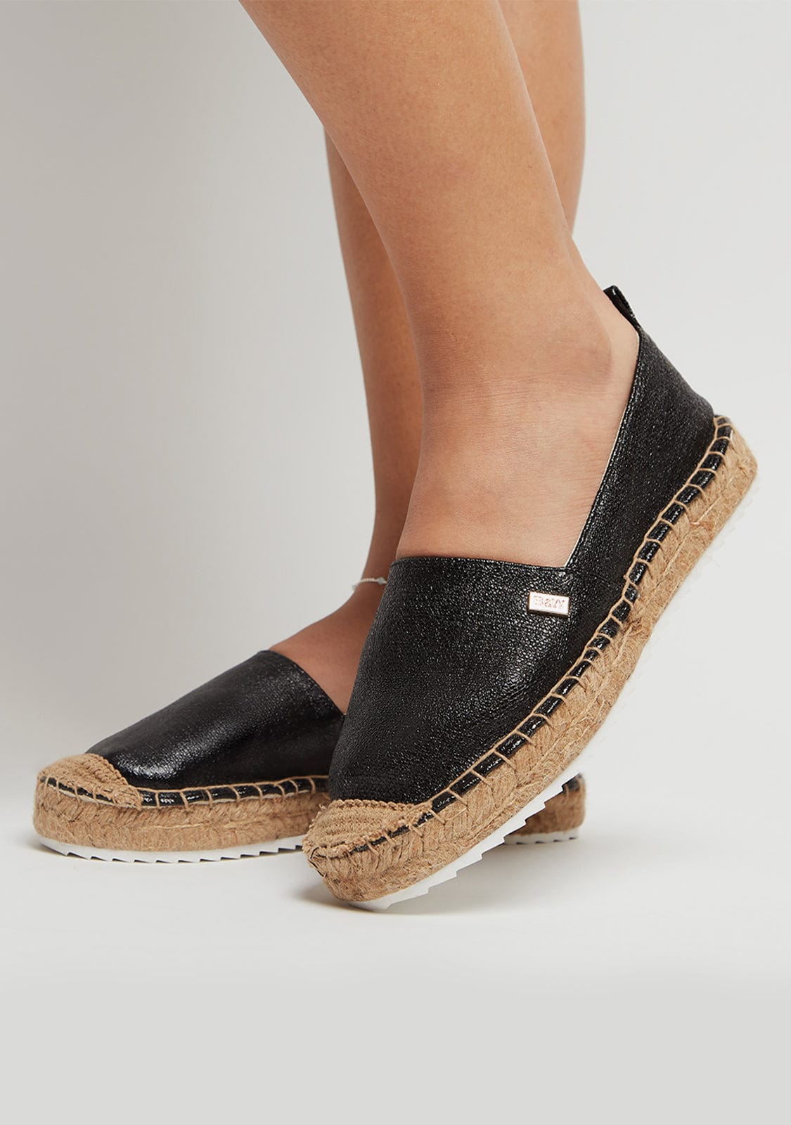 Espadrilles Creta Metal Black