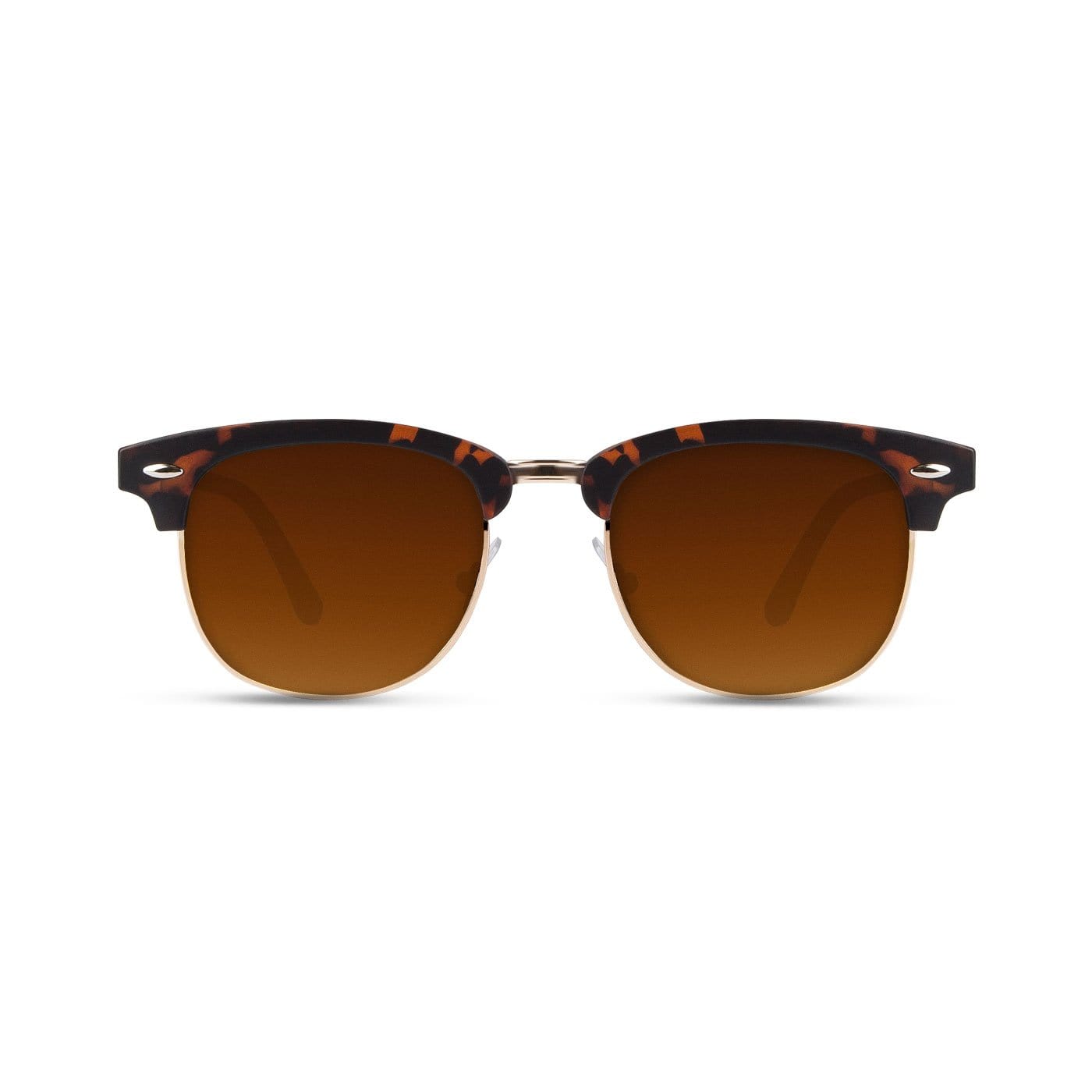 Malaca Matte Carey Gold / Brown Sunglasses