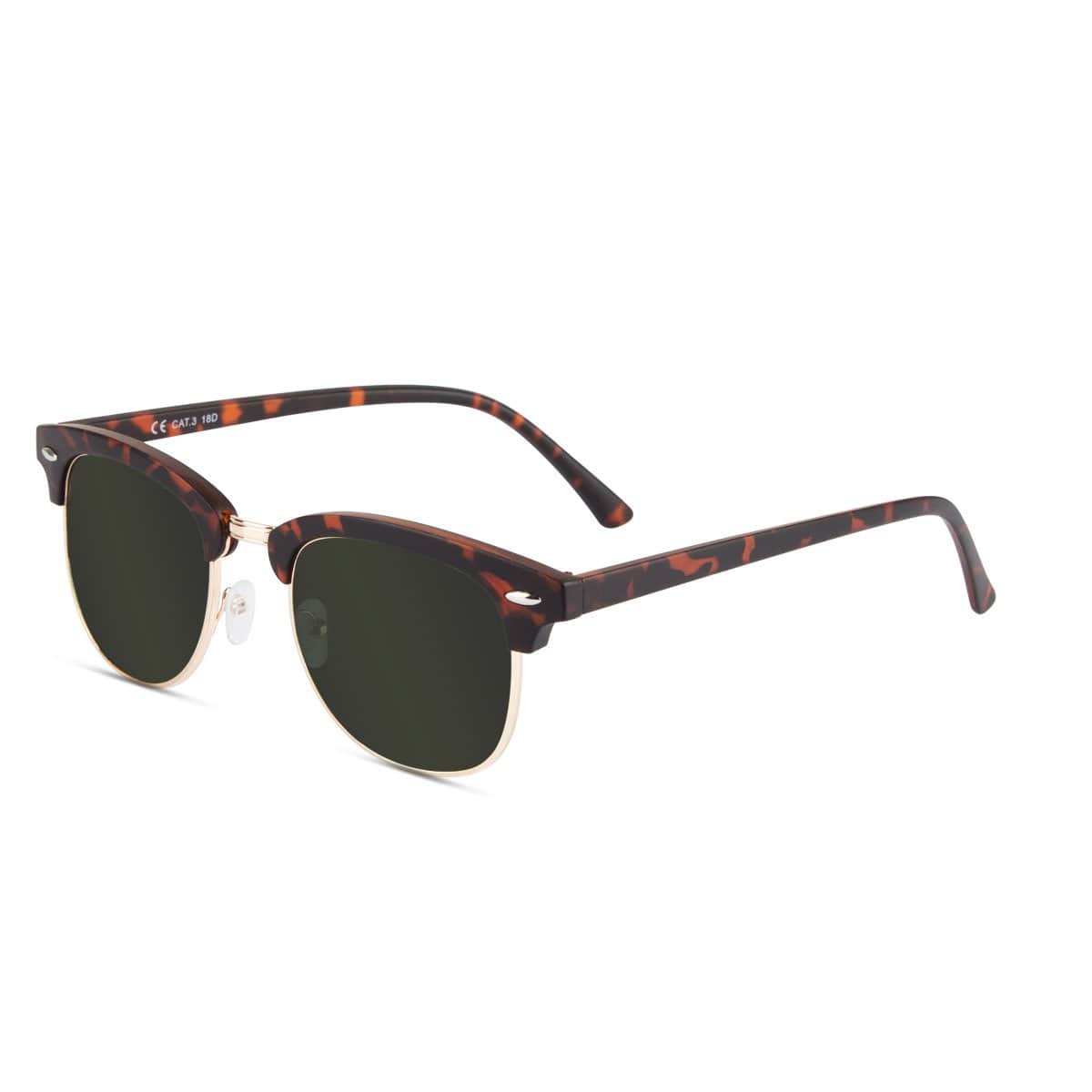 Malaca Matte Carey Gold / G15 Sunglasses