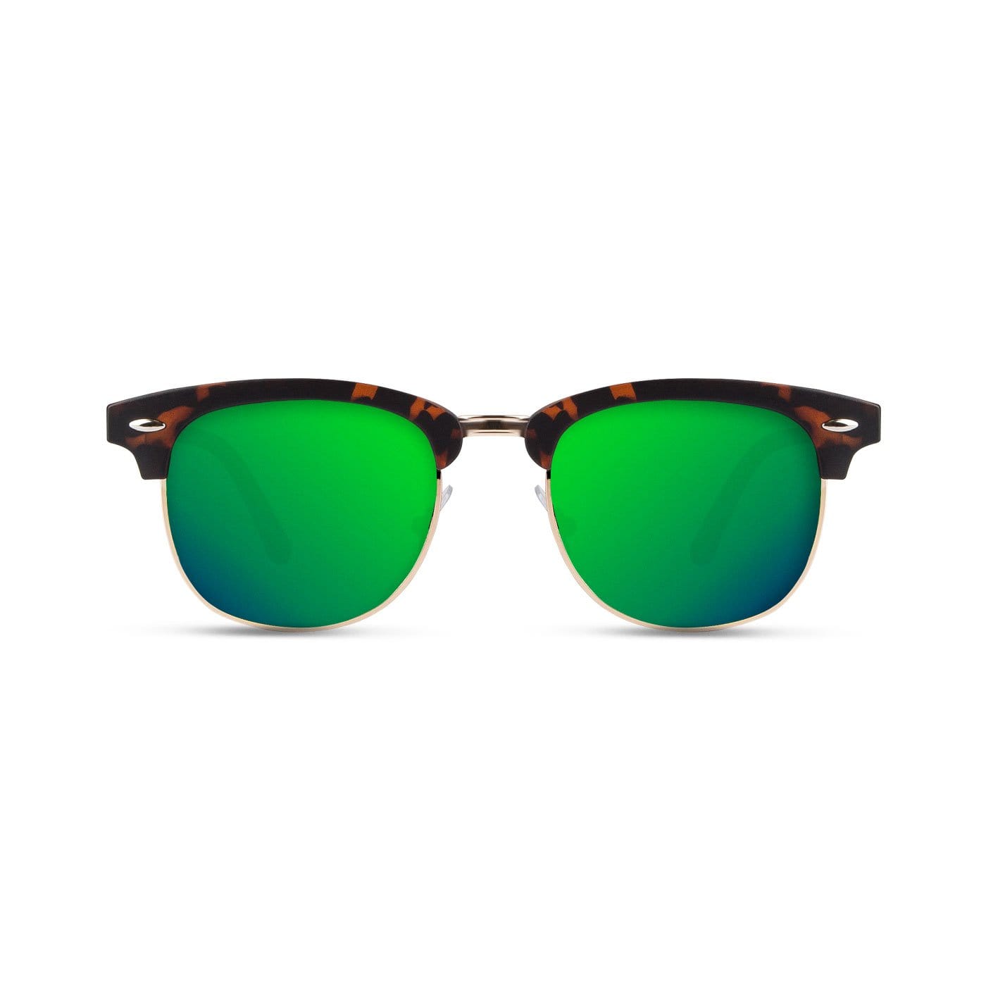 Malaca Matte Carey Gold / Green