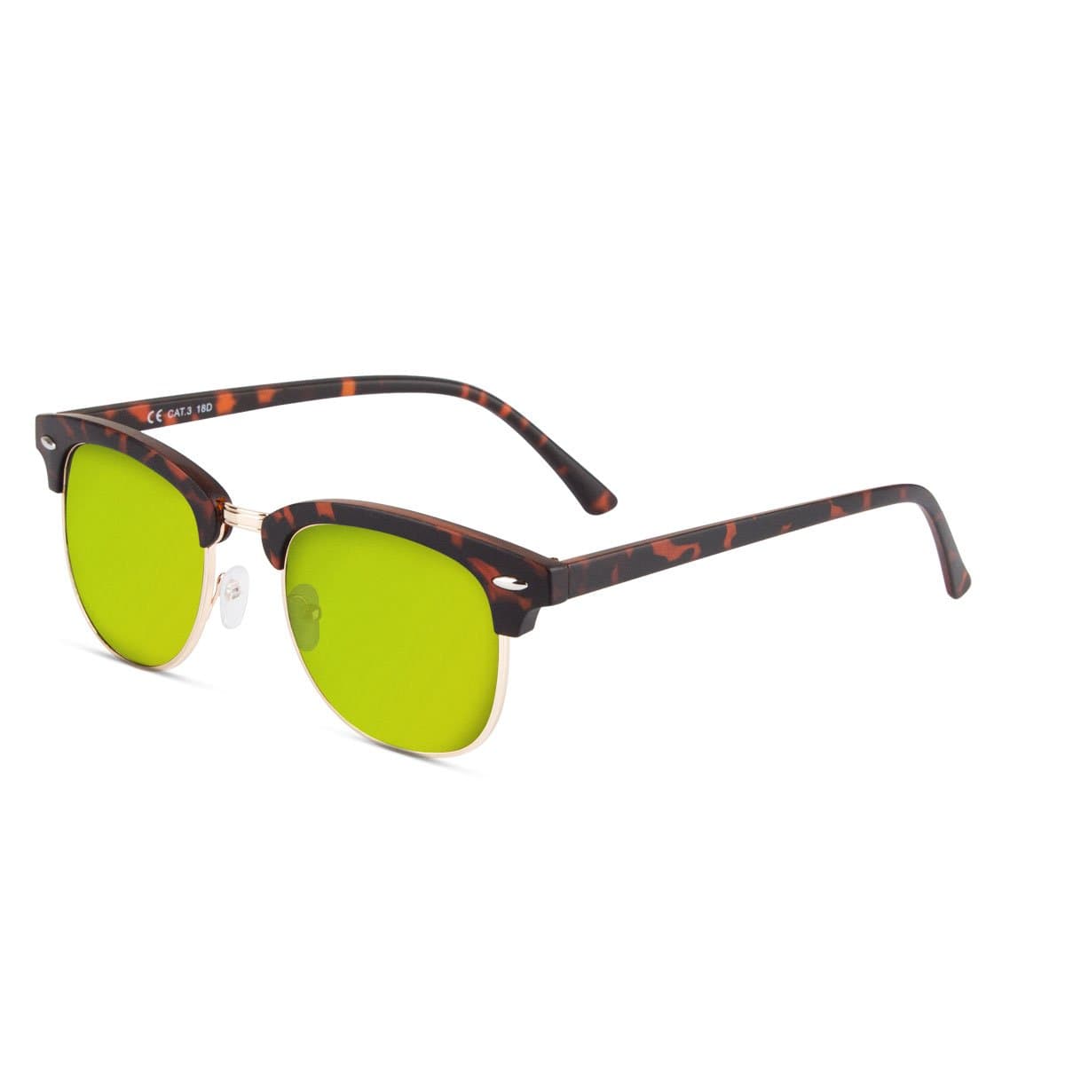 Malaca Matte Carey Gold / Yellow Sunglasses