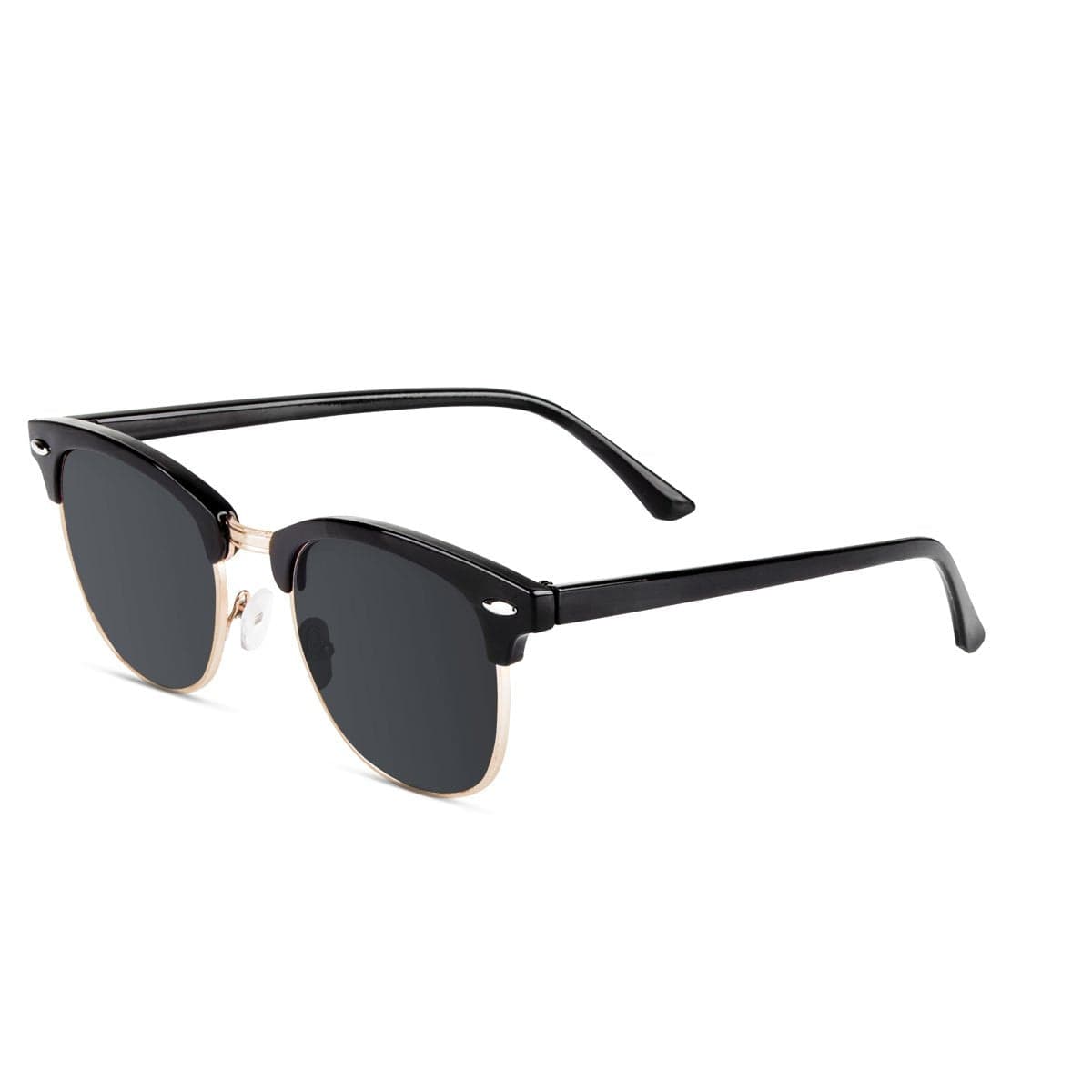 Malaca Shinny Black Gold / Smoke Sunglasses