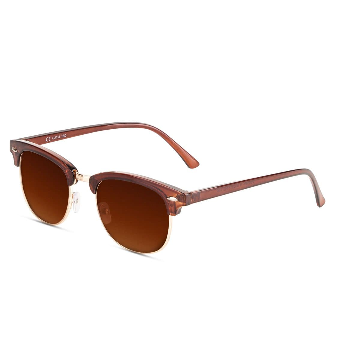 Malaca Shinny Brown / Brown Sunglasses