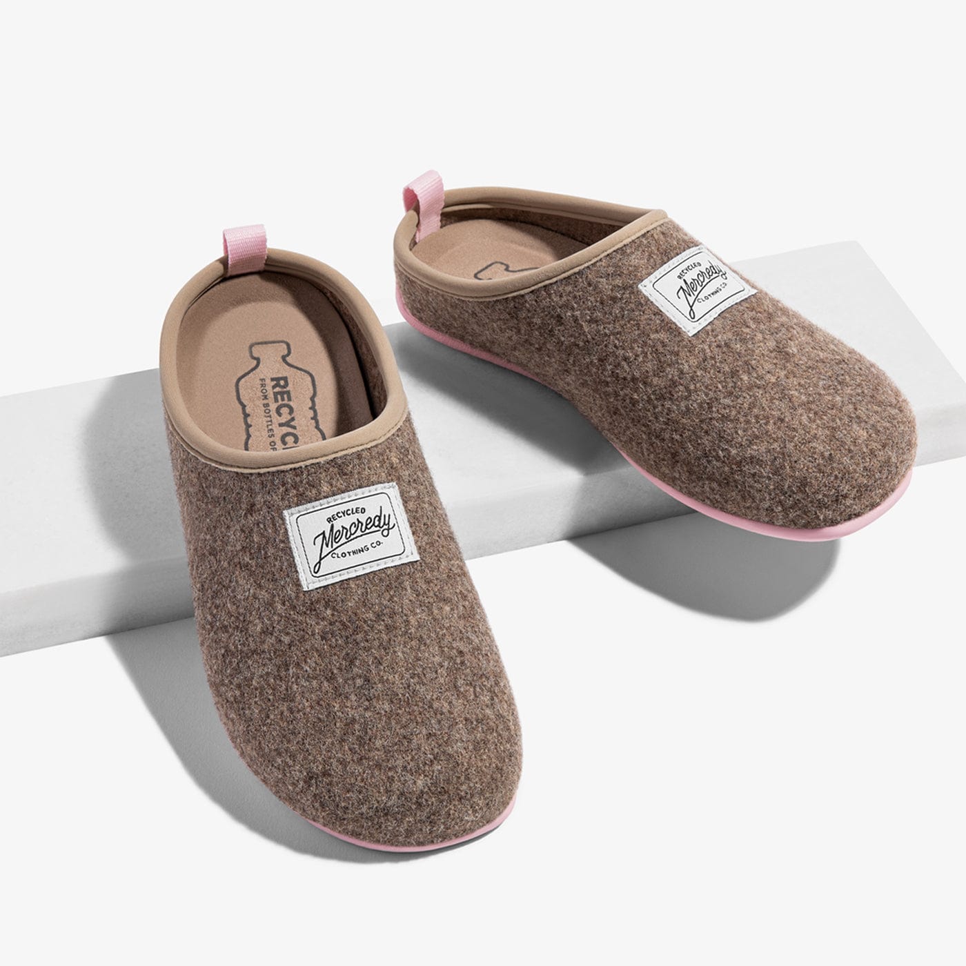 Mercredy Slipper Brown / Pink