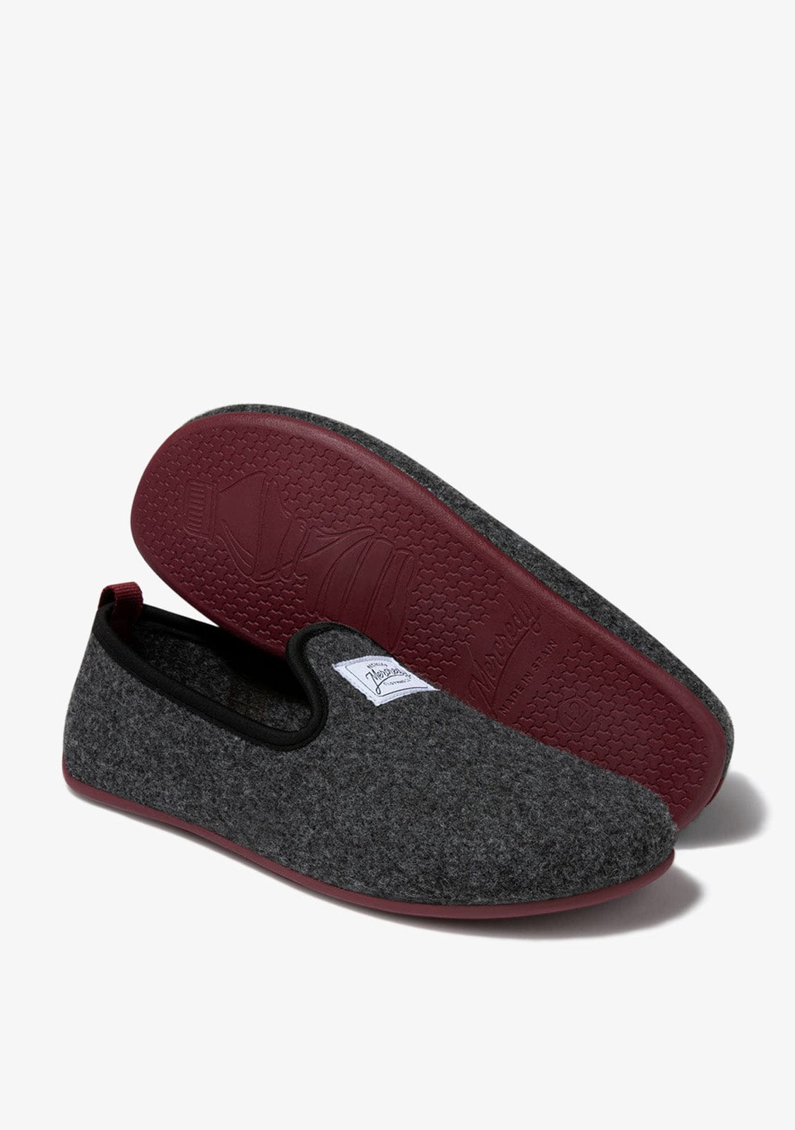 Mercredy Slipper Gran Black / Bordeaux