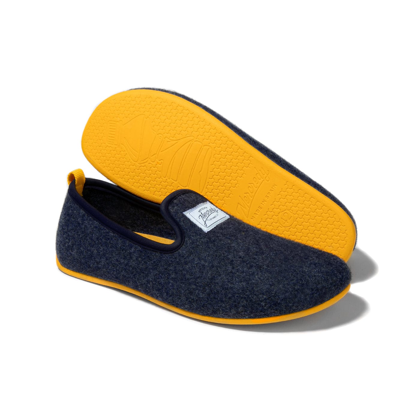Mercredy Slipper Gran Navy / Yellow