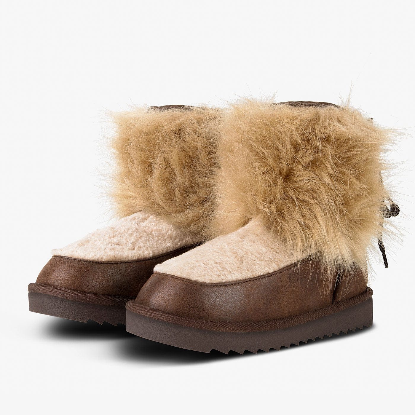 Nordic Bi-Fur Back Brown