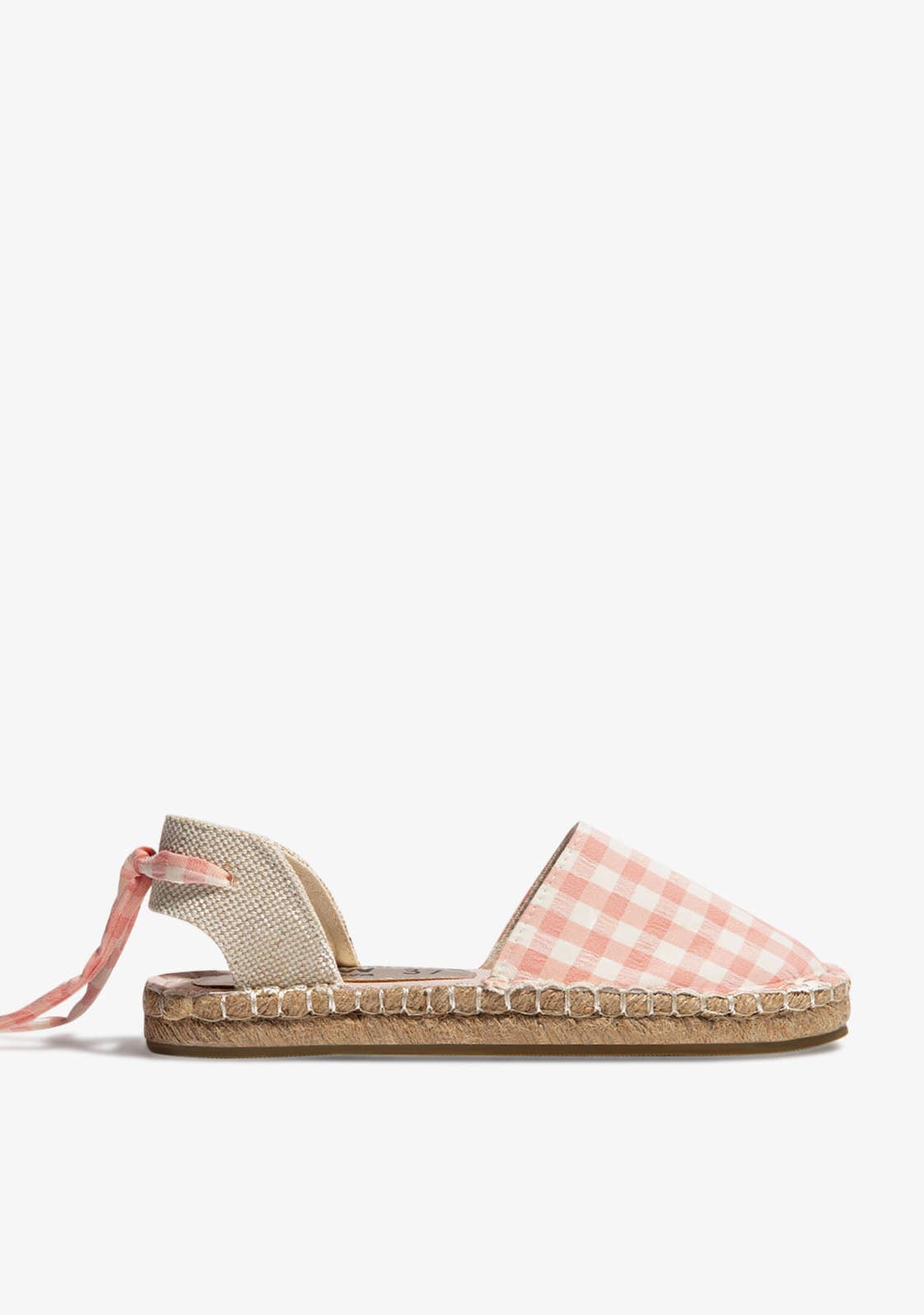 Salmon Vichy Espadrilles