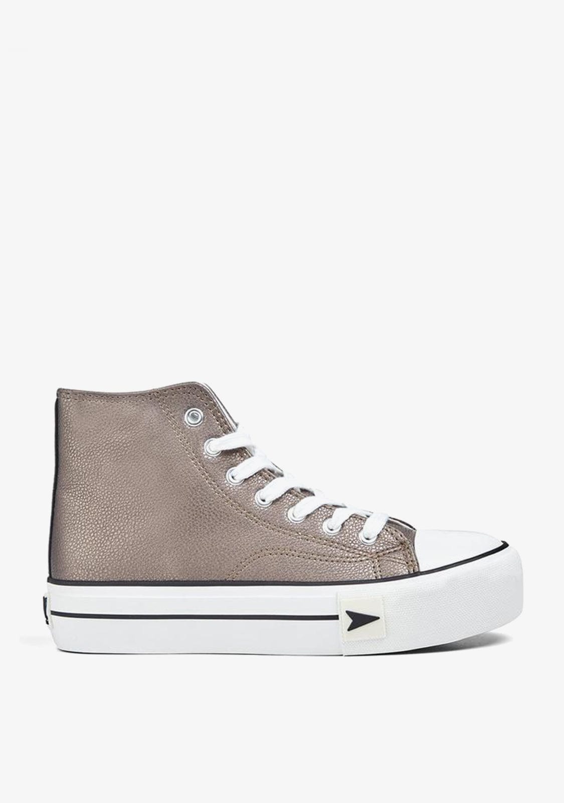 Sneakers Bay High Top Platform Lead Nappa