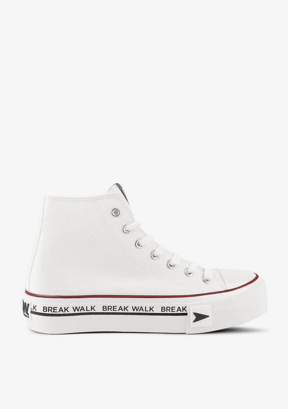 Sneakers Bay High Top Platform White