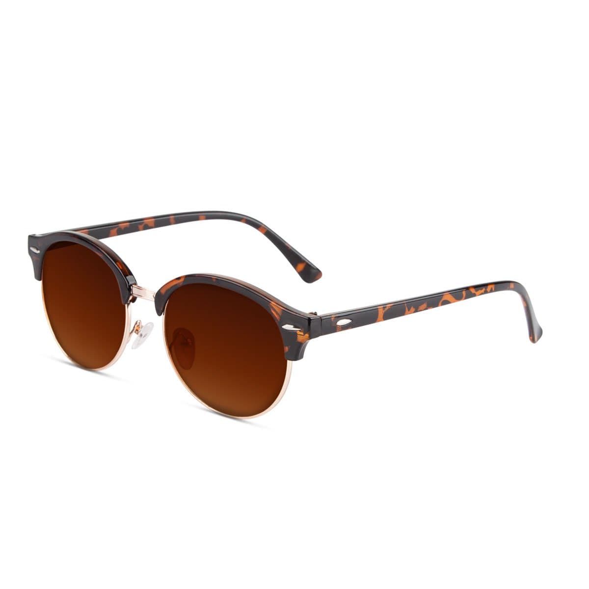 Taruta Shinny Carey Gold / Brown Sunglasses