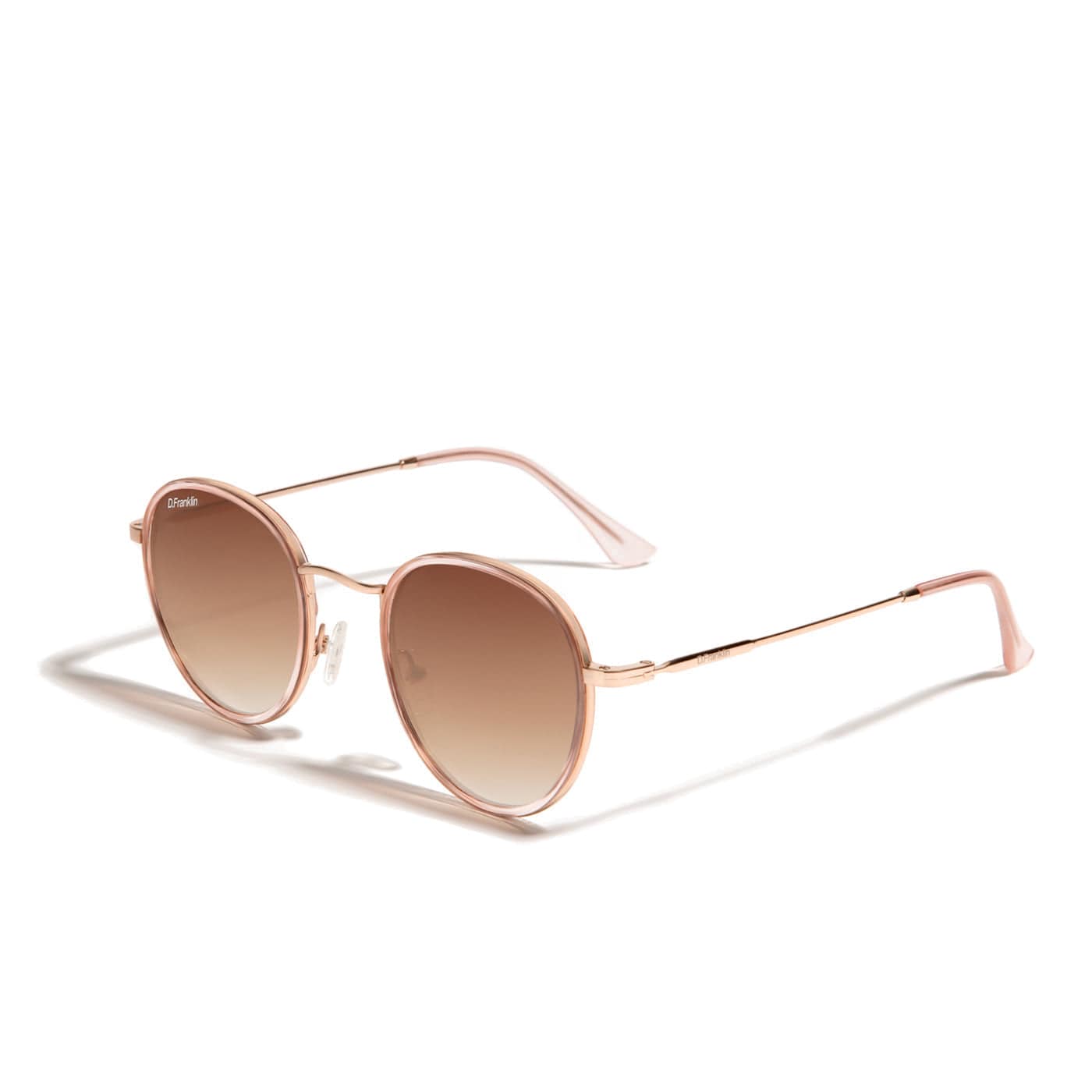 Walker Round Rose Gold / Grad Brown
