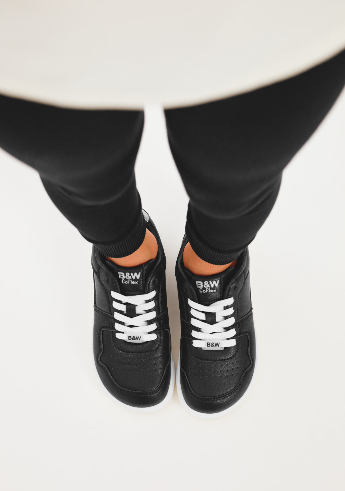 Black Goflex Barefoot Low Sneakers