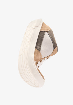 Multi White Goflex Barefoot Microsuede Sneakers