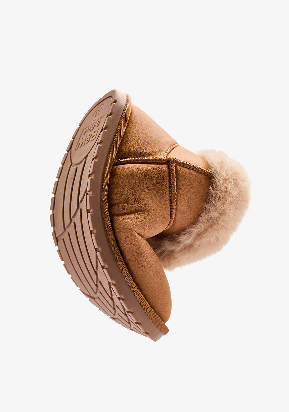 Tan Goflex Low Fur Australian Boots B&W