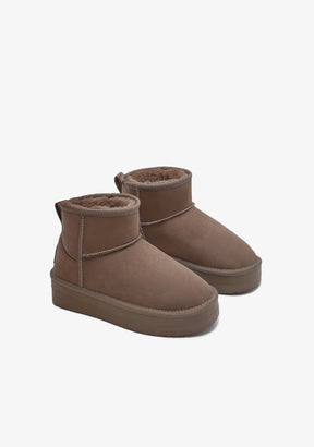 Taupe Low Australian Boots