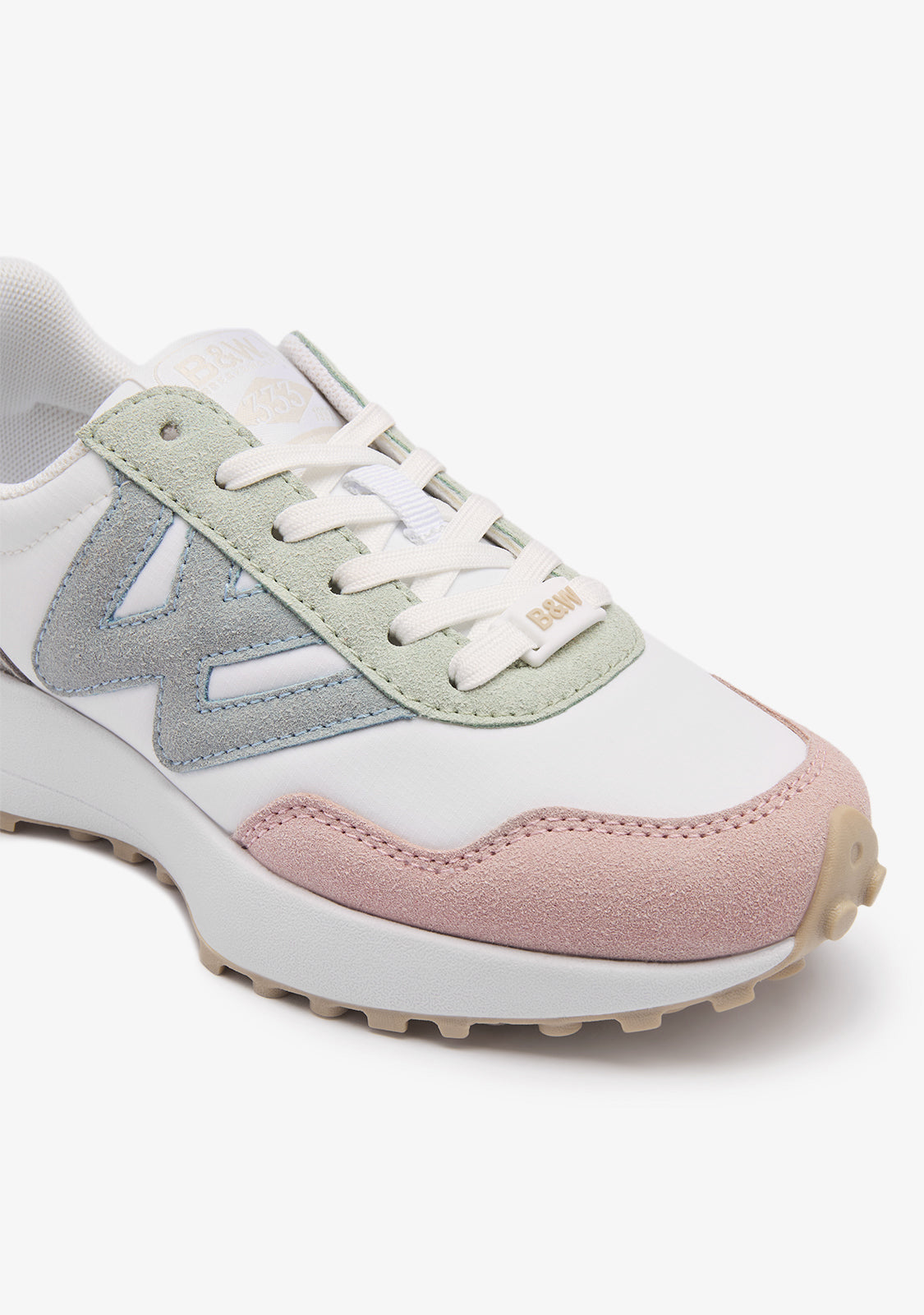 Multi Pink Logo Sneakers