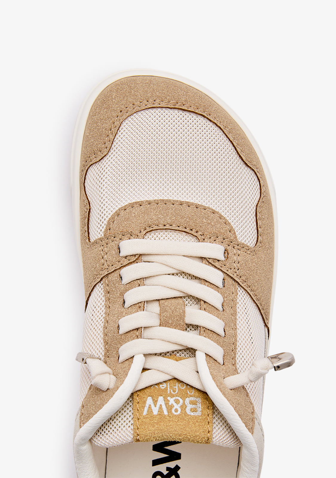 Beige White Barefoot Goflex Sneakers