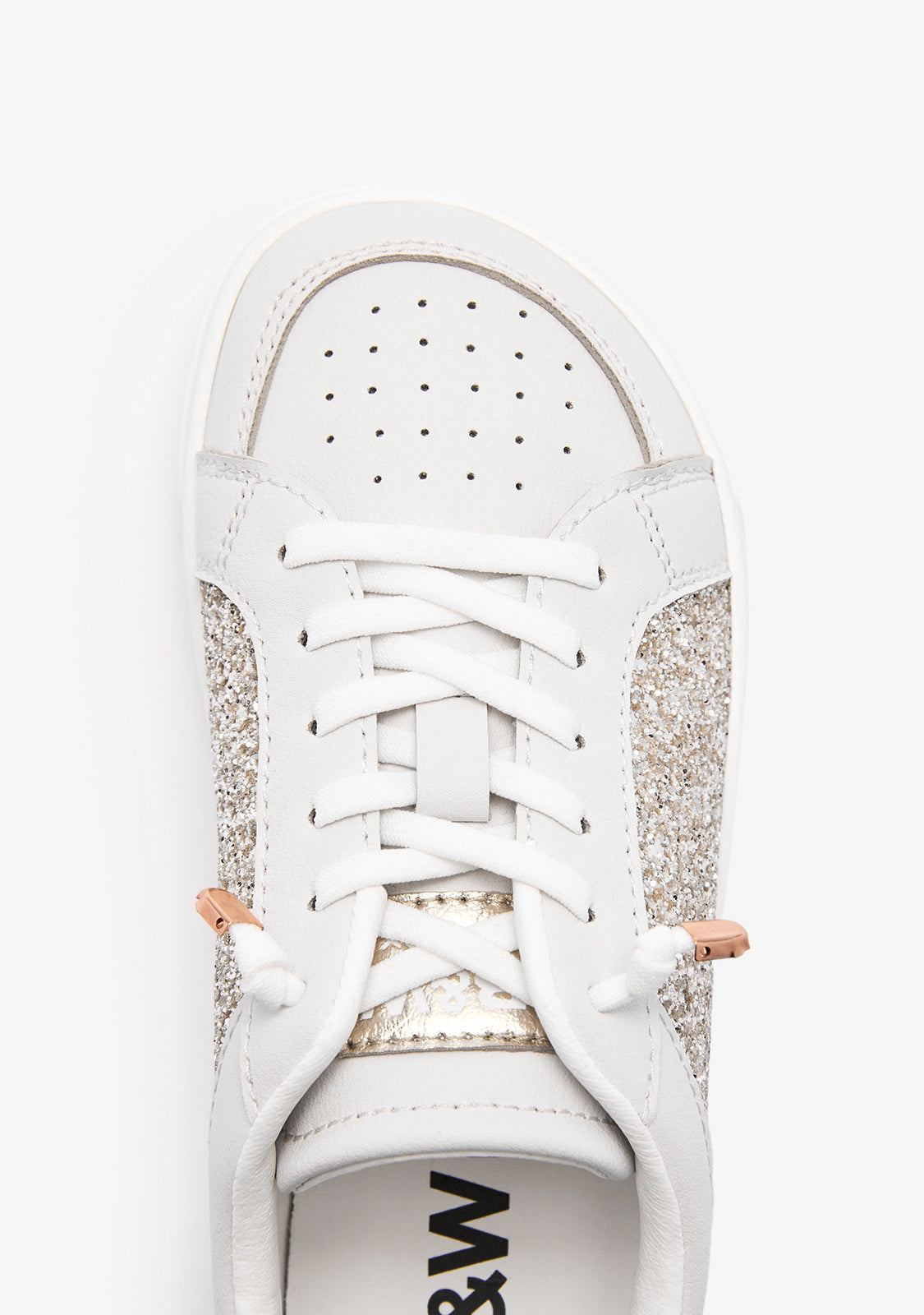 Barefoot Goflex Gold Glitter Sneakers