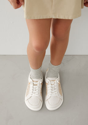 Zapatillas Barefoot Goflex Glitter Dorado