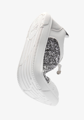 Barefoot Goflex Silver Glitter Sneakers