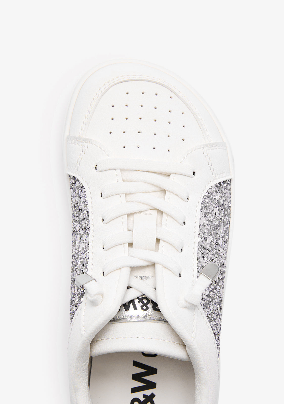 Barefoot Goflex Silver Glitter Sneakers