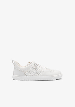 White Embroidery Barefoot Goflex Sneakers