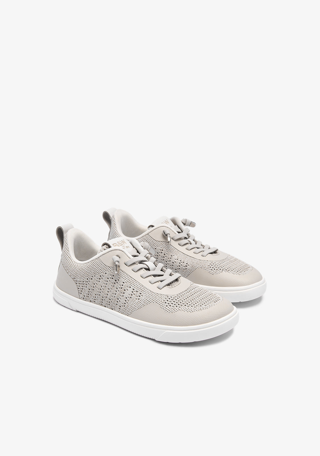 Beige Embroidery Barefoot Goflex Sneakers