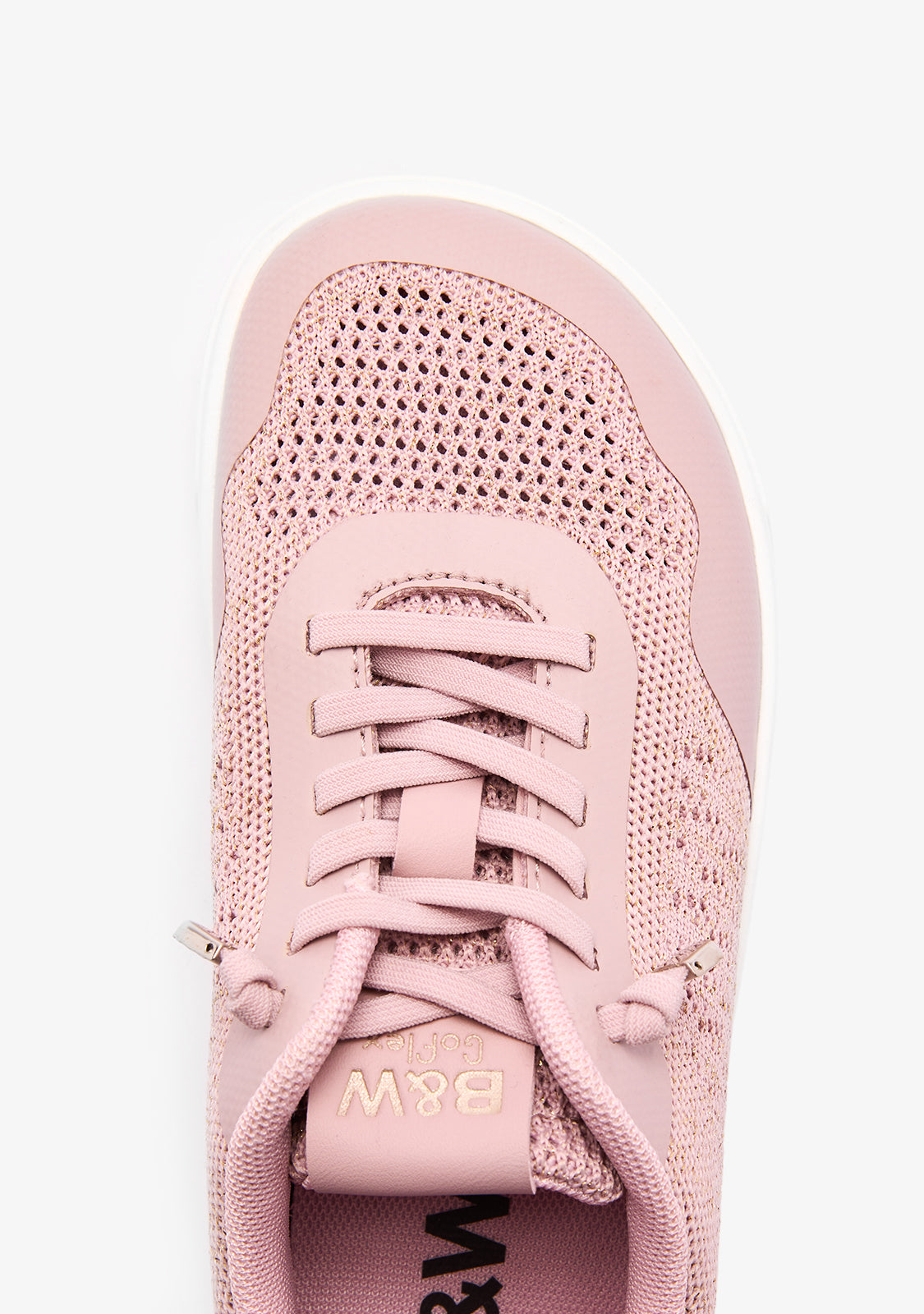 Pink Embroidery Barefoot Goflex Sneakers