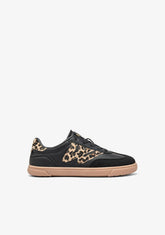 B&W ZAPATOS / SNEAKERS / TENNIS SNEAKERS GOFLEX BLACK LEOPARD