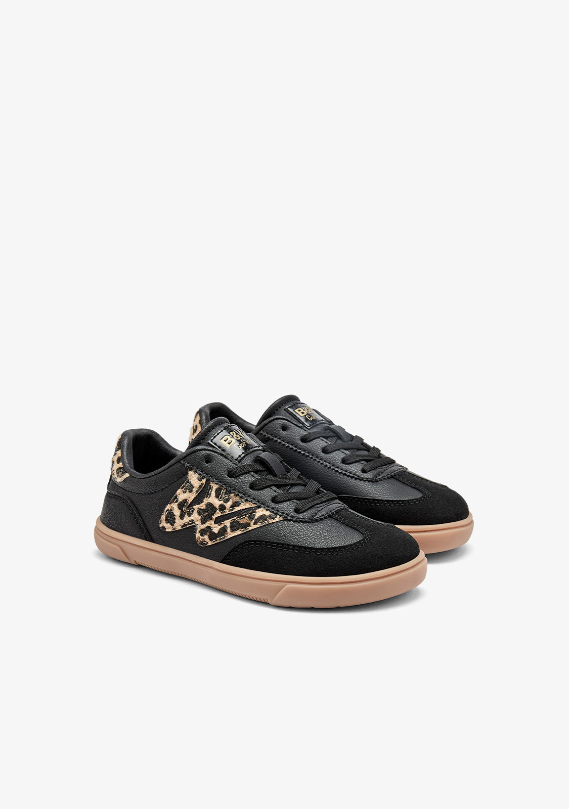 Zapatillas Barefoot Negro y Leopardo