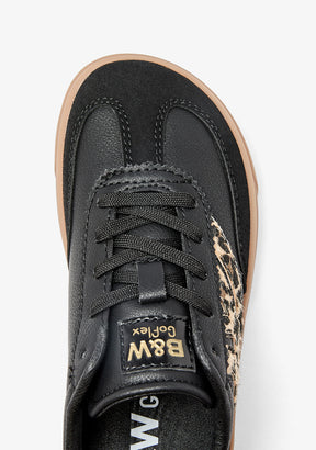Zapatillas Barefoot Negro y Leopardo