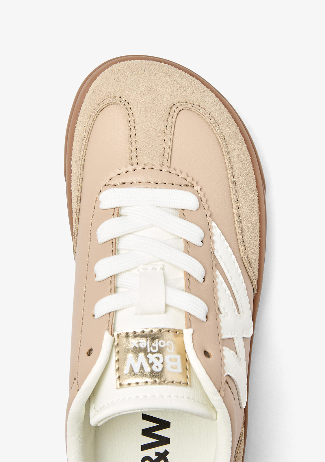 Zapatillas Barefoot Beige Logo