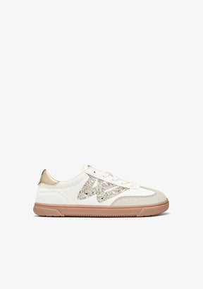 B&W ZAPATOS / SNEAKERS / TENNIS SNEAKERS GOFLEX GLITTER WHITE